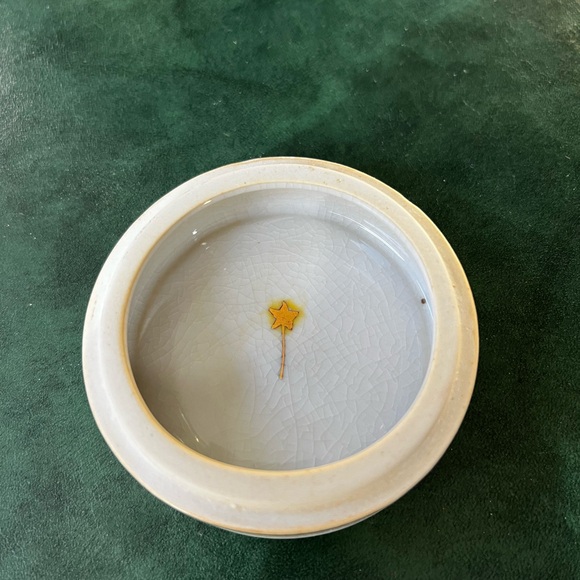 Vintage Ceramic Porcelain Homart Tooth Fairy Tooth Box - Picture 6 of 10